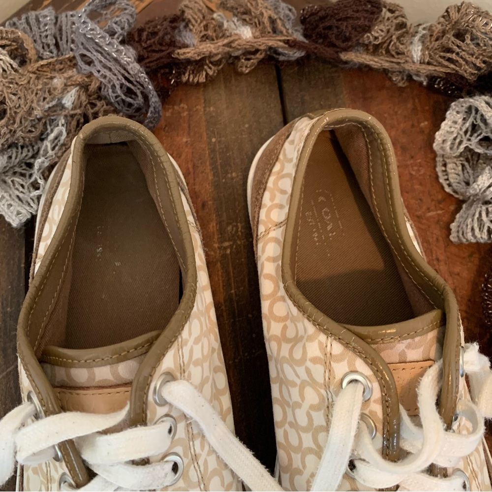 Coach Edith Canvas Sneakers - Picture 11 of 14